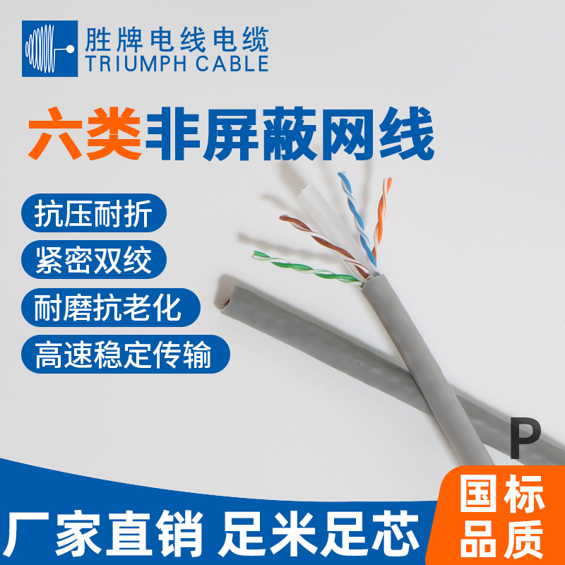 六類無屏蔽帶十字架